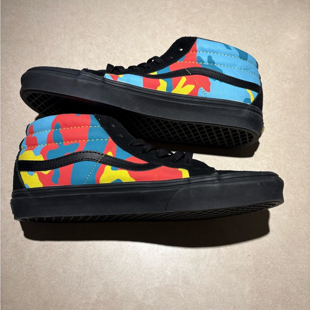 Vans Multicolor Camouflage Sneakers - Picture 3 of 5